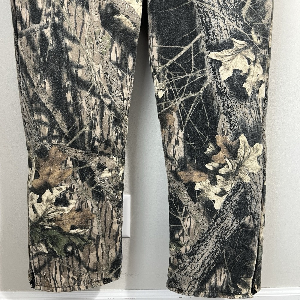 Berne Apparel Gunflint Mens Large 44-46 Vintage Insulated Camo Coveralls Hunting - Picture 3 of 7
